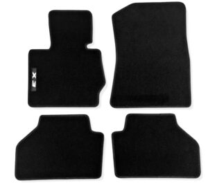 CARPETTI Теписонски патосници компатибилни за БМВ Х3 F25 09.2010-08.2017