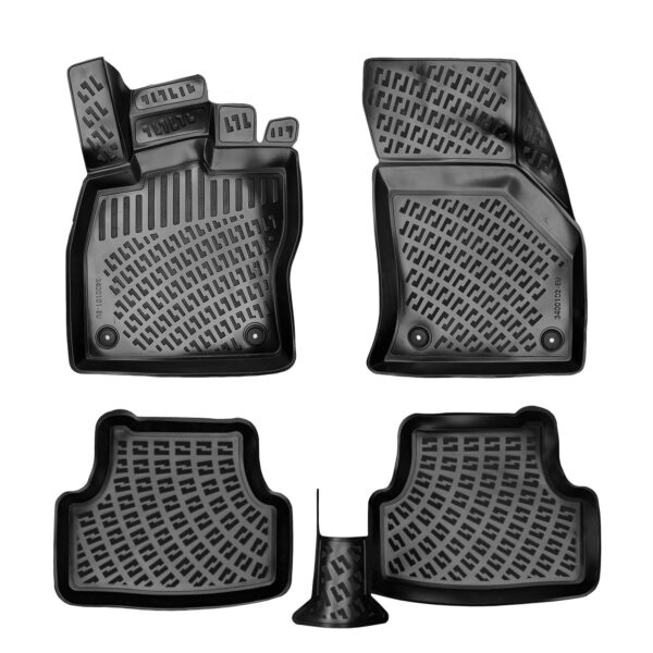ROBUST 3D Gumeni patosnici korito Skoda Karoq 2017-