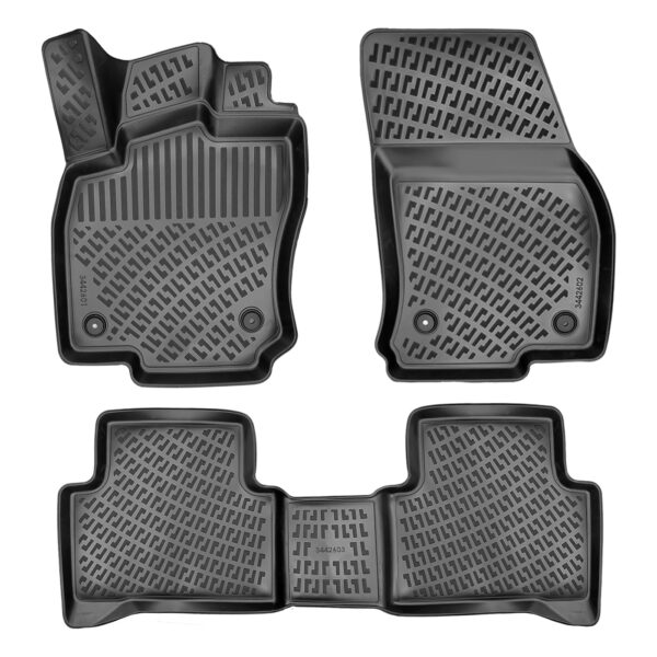 ROBUST 3D Gumeni patosnici korito VW Touran 2015-2024 МК2