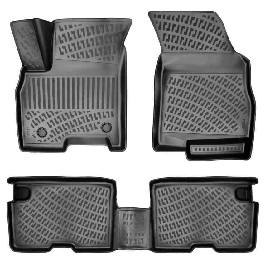 www.samad.mk-3D gumeni patosnici za Chery Tiggo 8 Pro 2020 3 reda Excellent Pack Patosnici Robust za site vremenski uslovi