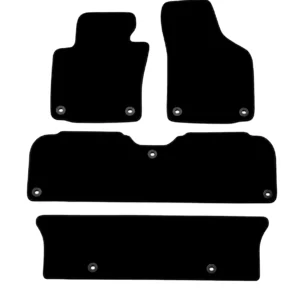 Теписонски патосници за VW Sharan 1995-2010 3reda fiksiranje na vrtenje