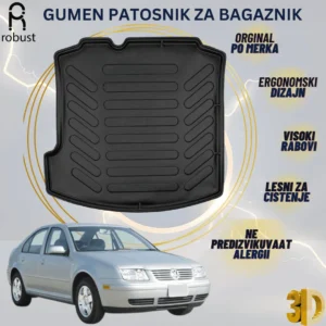 ROBUST 3D Patosnica za gepek Volkswagen Bora 1999-2006
