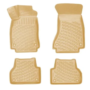 ROBUST 3D Gumeni patosnici korito Audi A4 B9 2016-2025 KREM